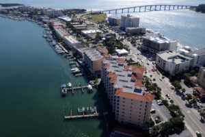 Arial Photo of Clearwater Beach Florida